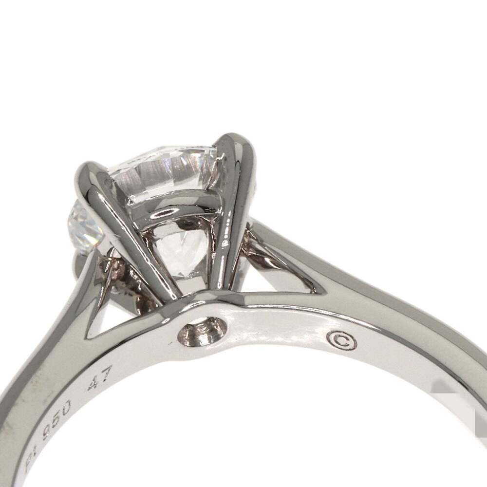 CARTIER Authentic Silver Diamond Ring - Picture 9 of 9